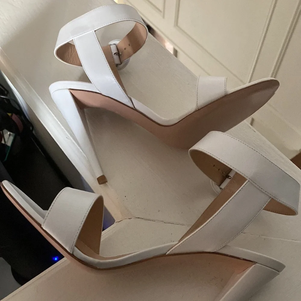 Gianvito Rossi White high heel sandals